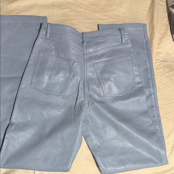 Wilfred Light Blue Straight Leg Pants - Picture 4 of 4